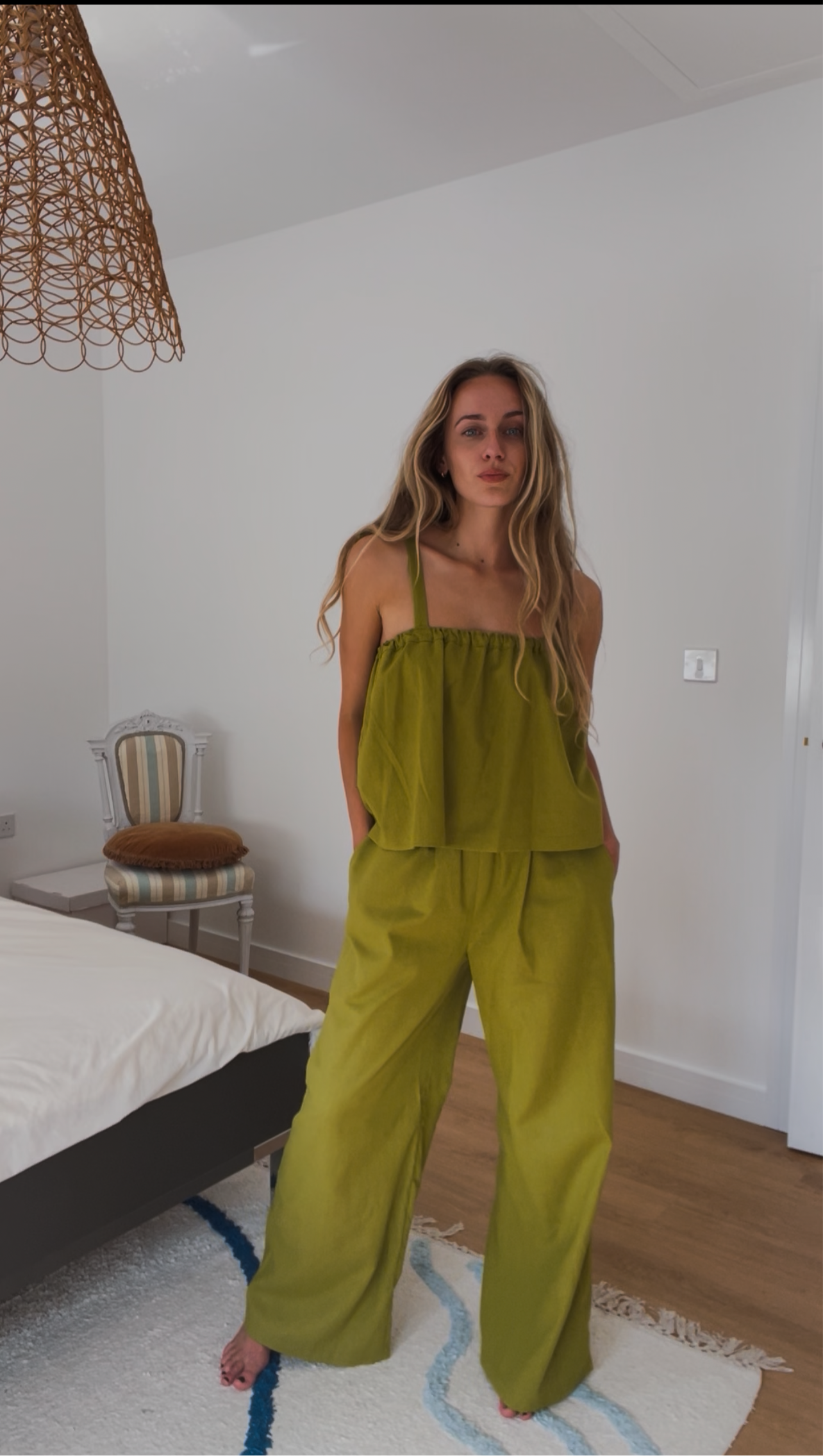 Elsie Green Cami Top