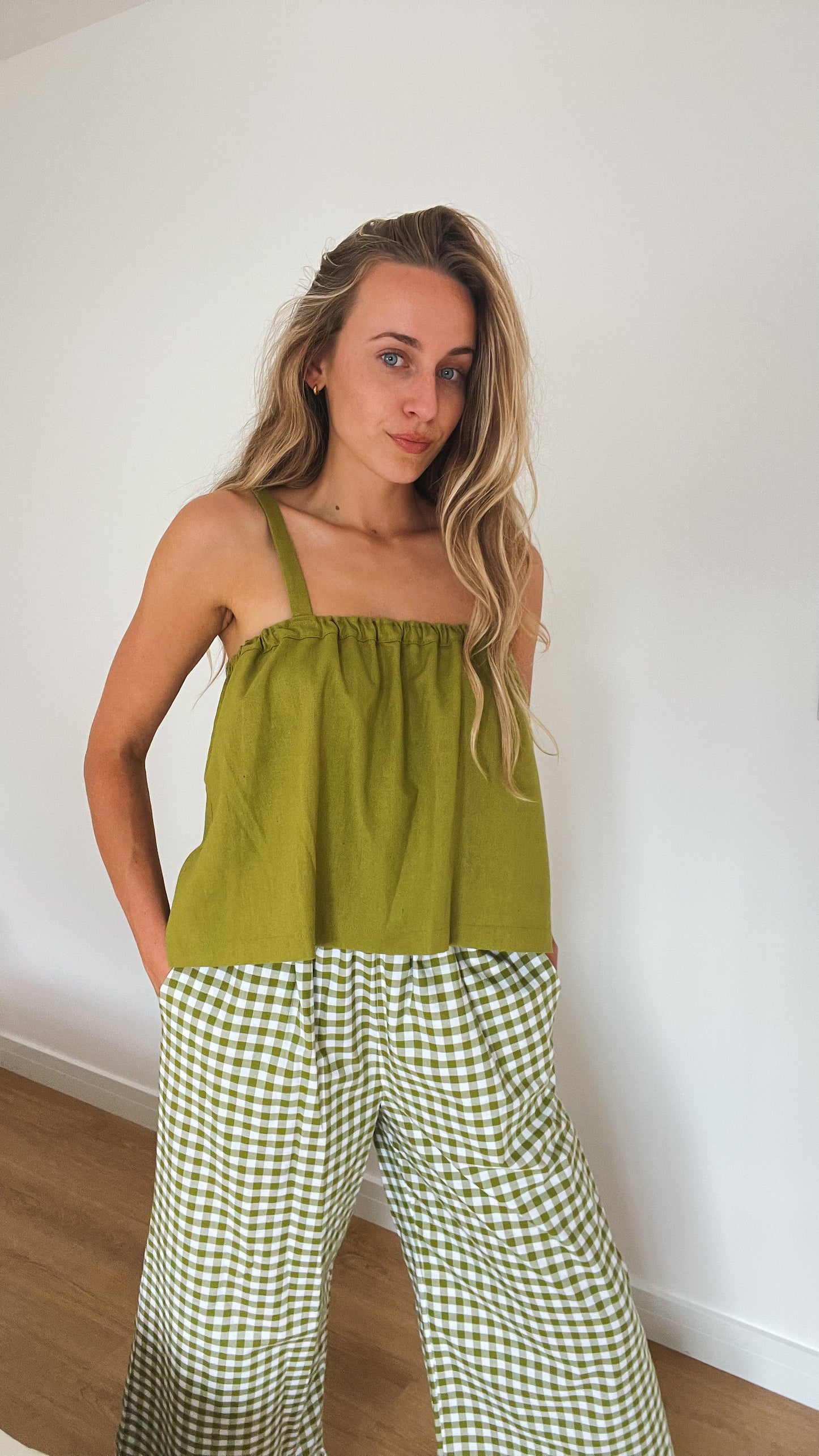 Elsie Green Cami Top