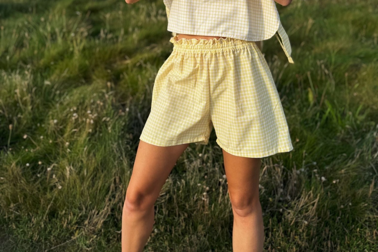 Gingham Shorts