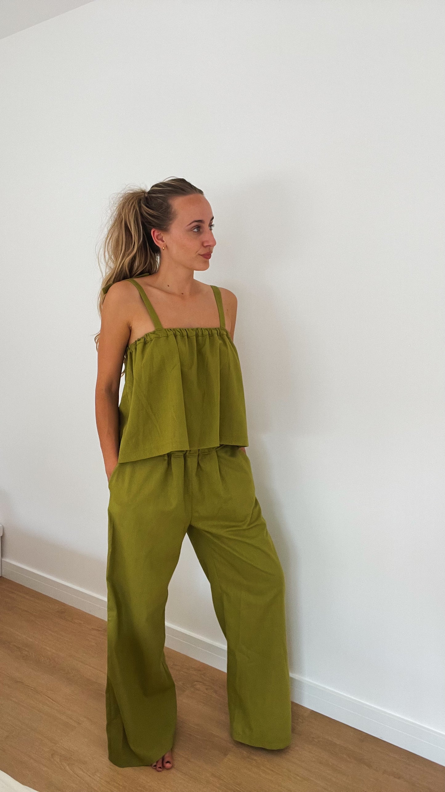 Elsie Green Cami Top