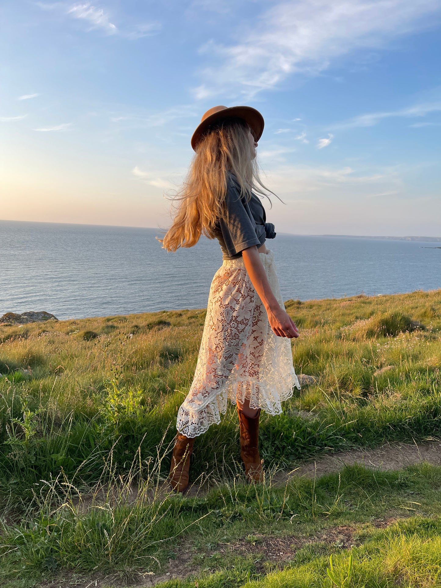 Lace Maxi Skirt
