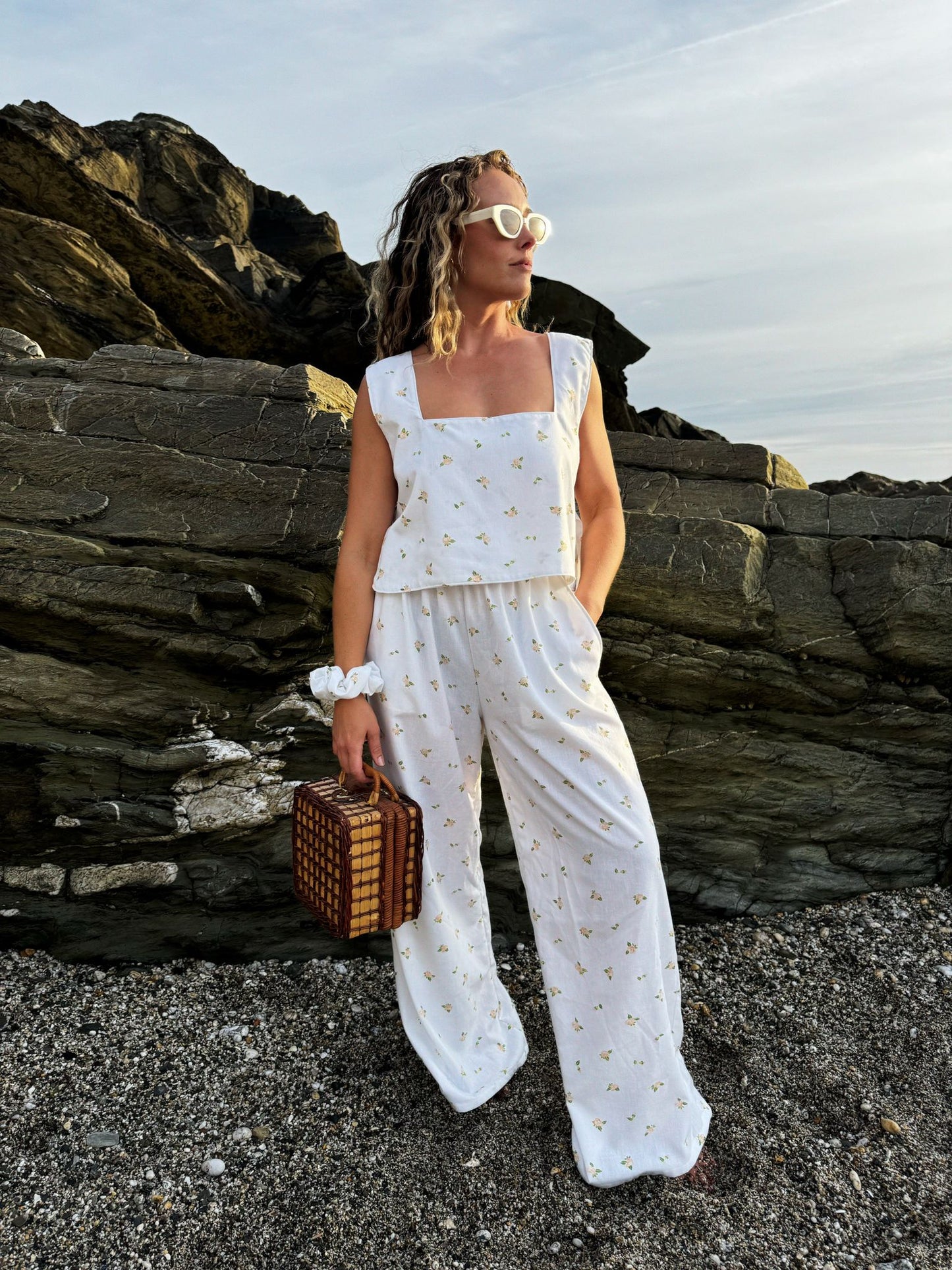 Peach Rose Trousers