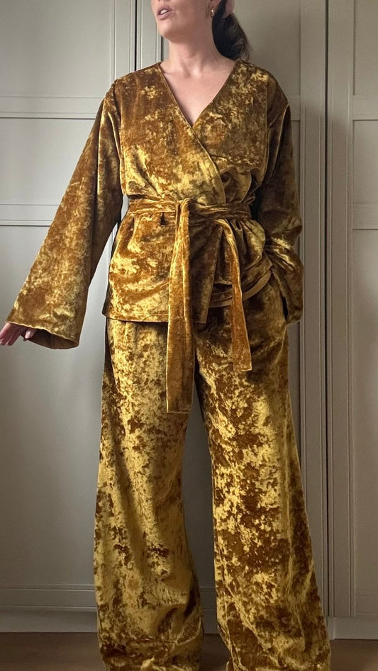 Velvet Paloma Belted Jacket