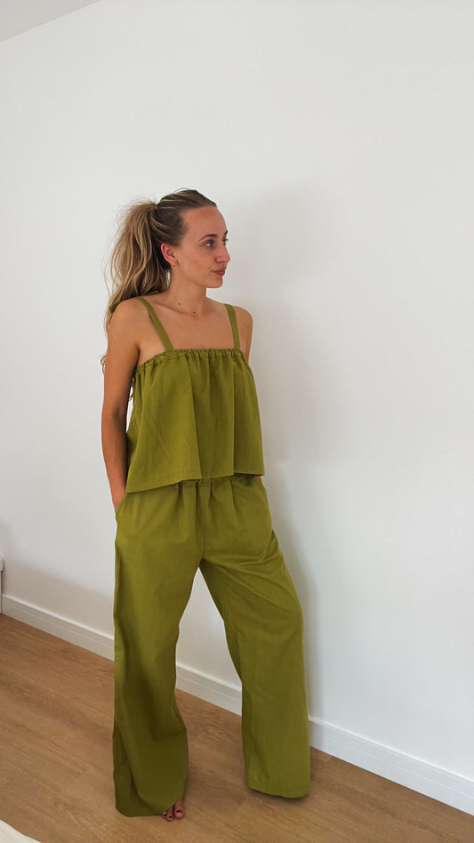 Elsie Green Cami Top